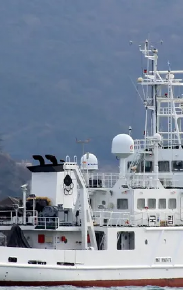 Korean oceanographic vessel