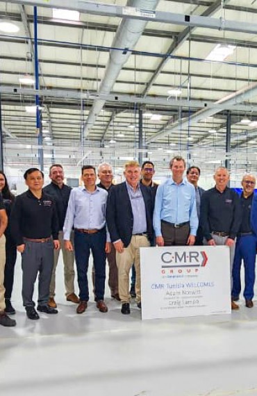 Visite de la direction d'Amphenol chez CMR Group Tunisie