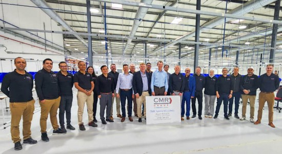 Visite de la direction d'Amphenol chez CMR Group Tunisie